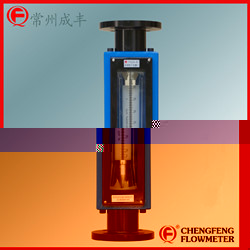 LZB-FA24-40 flange connection glass tube flowmeter  [CHENGFENG FLOWMETER]  easy maintenance import technology high accuracy