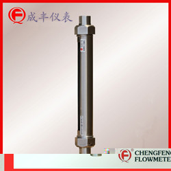 G30-15  threaded type glass tube flowmeter all stainless steel [CHENGFENG FLOWMETER]high anti-corrosion good appearance  easy installation